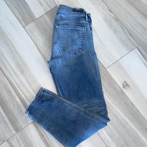 CITIZENS OF HUMANITY LOW WAIST SKINNY JEAN 25